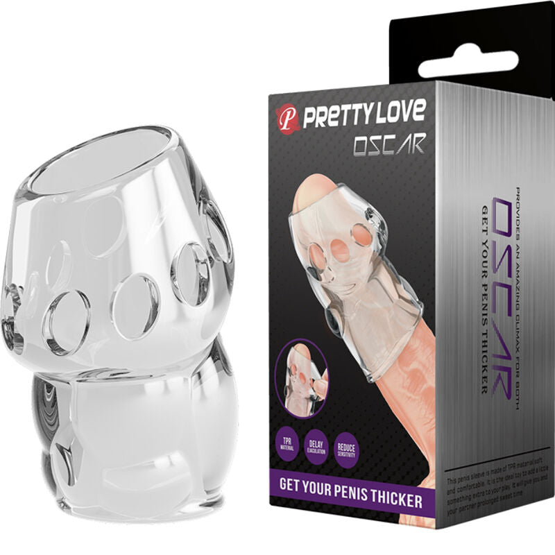 PRETTY LOVE - OSCAR PENE TRANSPARENTE MÁS GRUESO