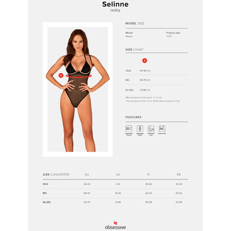 OBSESIVO - SELINNE TEDDY XS/S