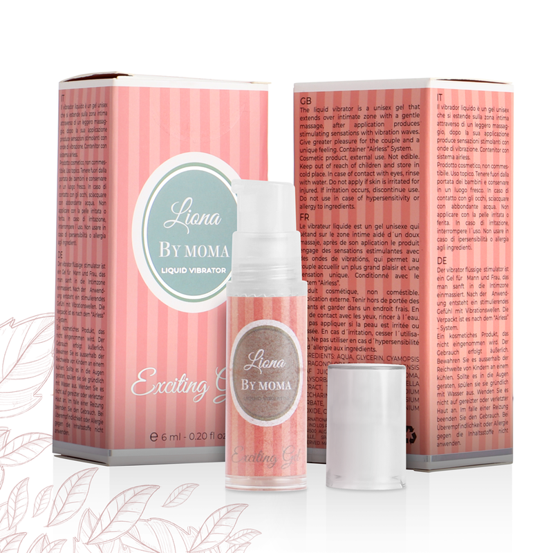 LIONA BY MOMA - GEL VIBRADOR LÍQUIDO EXCITANTE 6 ML