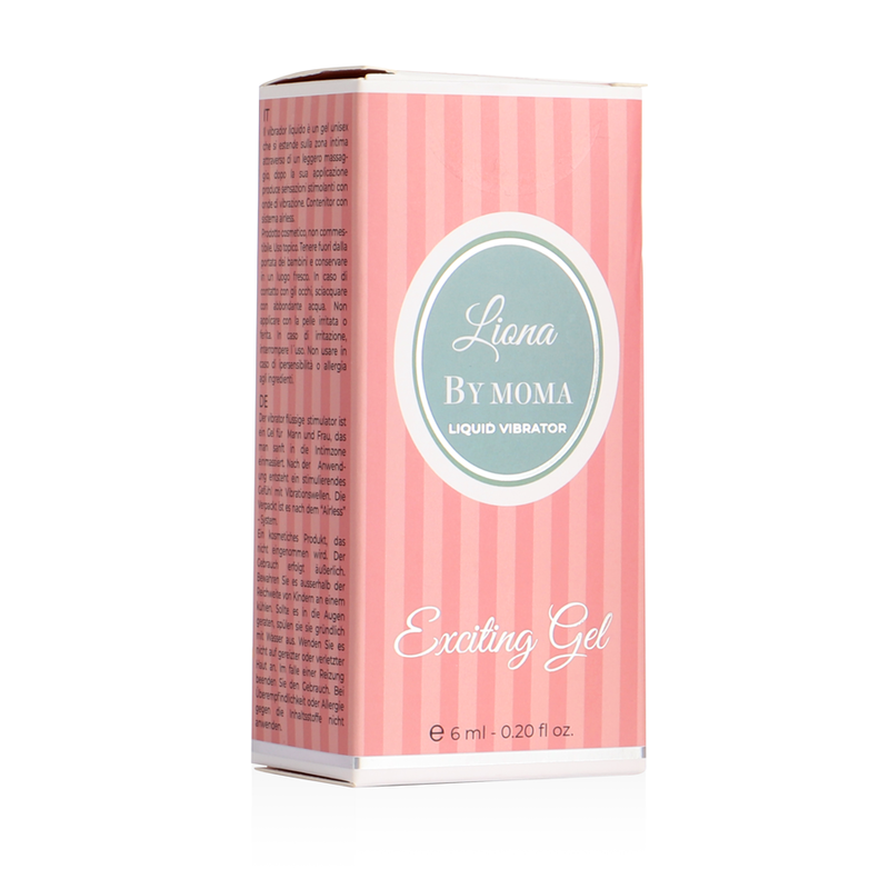 LIONA BY MOMA - GEL VIBRADOR LÍQUIDO EXCITANTE 6 ML