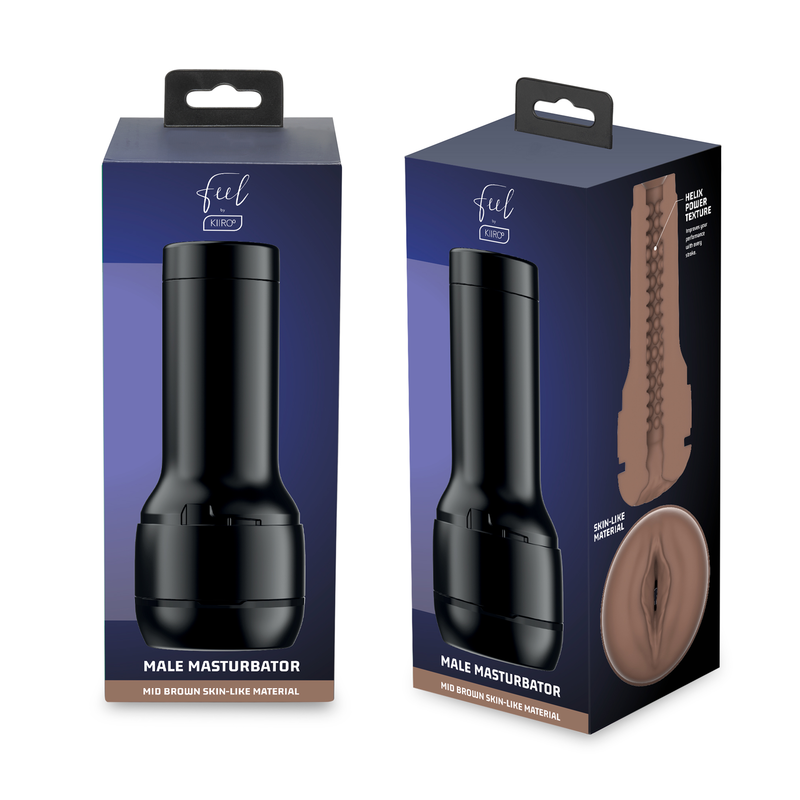 KIIROO - MASTURBADOR ESTIMULADOR FEEL STROKER - MARRÓN
