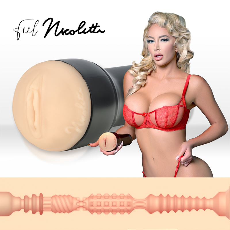 KIIROO - KEON + FEEL NICOLETTE SHEA STROKER + LUBRICANTE DE CALIDAD AQUA 50 ML