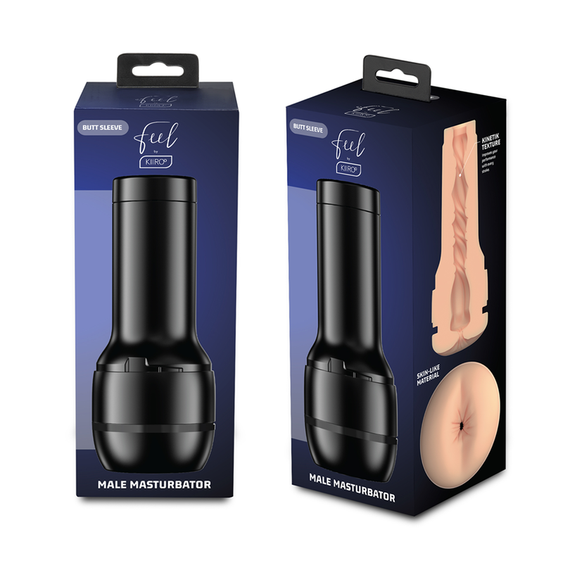 KIIROO - MASTURBADOR DE nalgas GENÉRICO FEEL STROKER - PÁLIDO