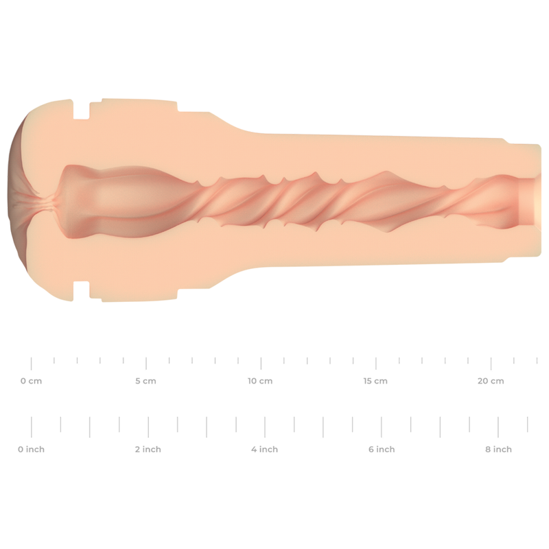 KIIROO - MASTURBADOR DE nalgas GENÉRICO FEEL STROKER - PÁLIDO
