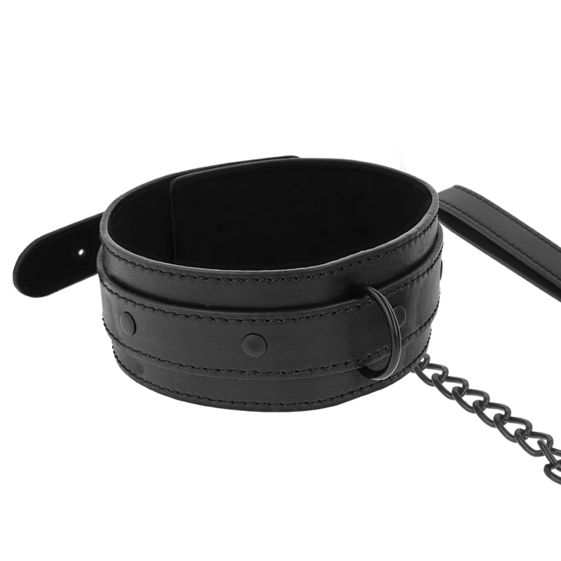 INTENSE - COLLIER FÉTICHISME EN CUIR VEGAN
