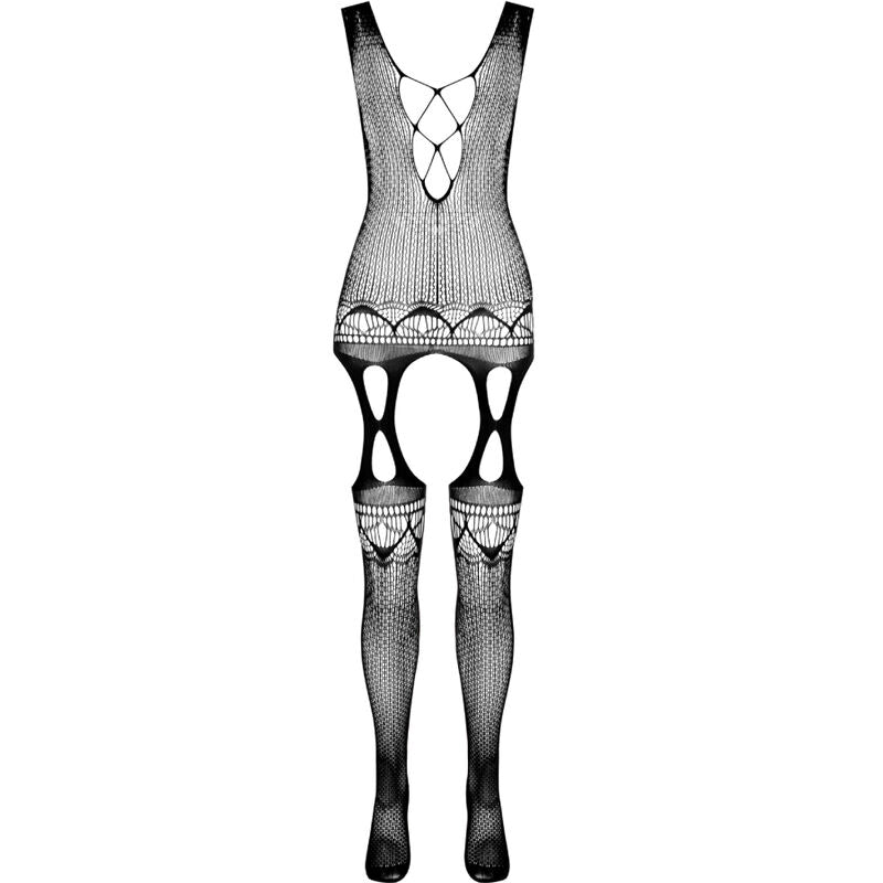 PASIÓN - BS099 BODYSTOCKING NEGRO TALLA ÚNICA