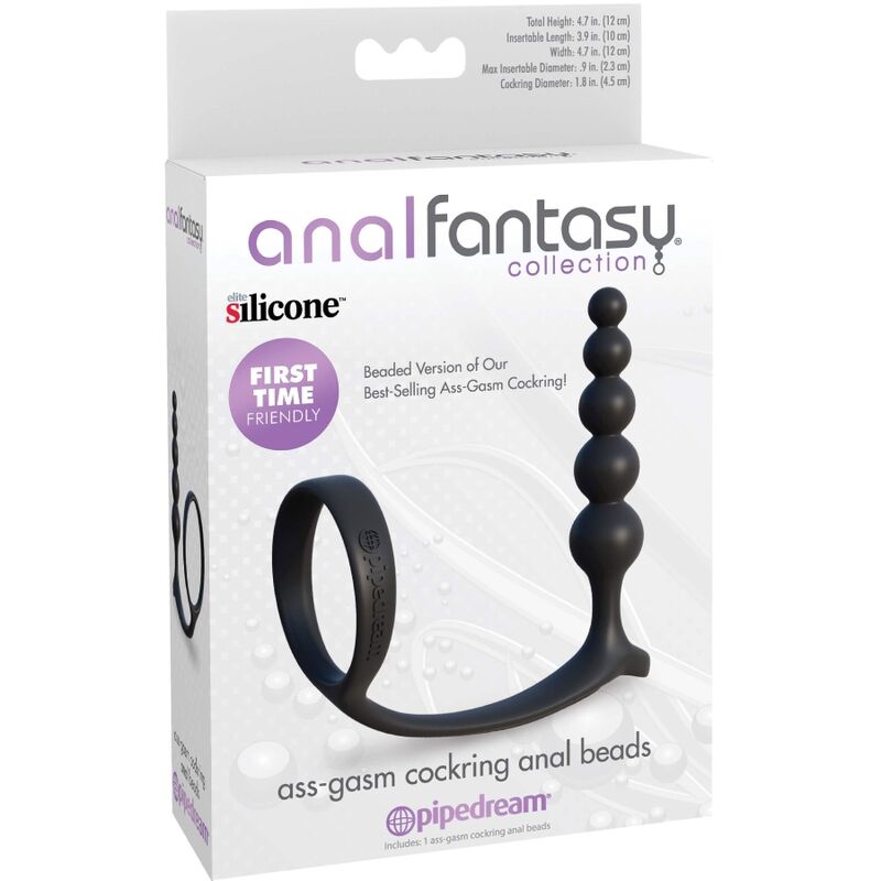 COLECCIÓN ANAL FANTASY ELITE - BOLAS ANALES ANILLO PARA EL PENE