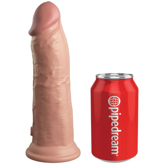 KING COCK - DILDO REALISTA ELITE VIBRADOR Y SILICONA 20,3 CM