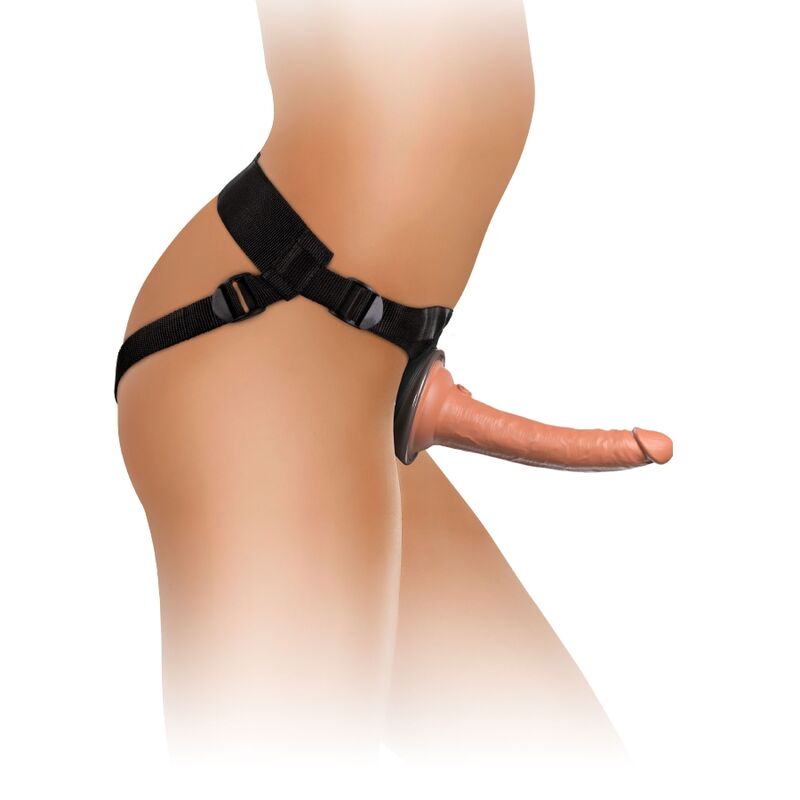 KING COCK - ARNÉS AJUSTABLE ELITE CÓMODO CON DILDO 17,8 CM