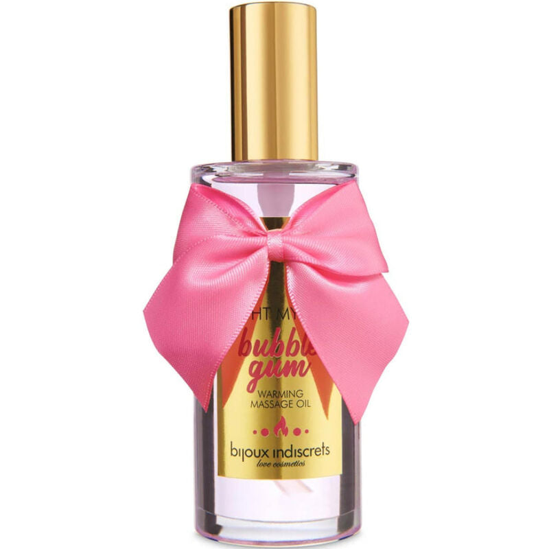 BIJOUX - INDISCRETS BUBBLEGUM KIT DE JUEGO CON GEL DE ACEITE Y BRILLO DE LABIOS