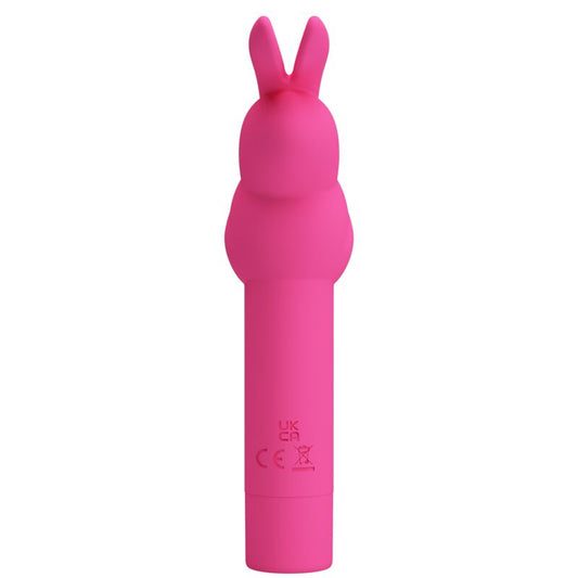 PRETTY LOVE - VIBRADOR DE SILICONA CONEJO FUCSIA GERARDO