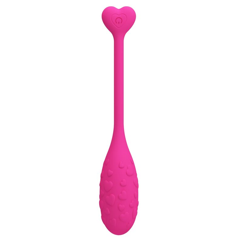 PRETTY LOVE - HUEVO VIBRADOR ROSA FISHER CONTROLADO POR APLICACIÓN