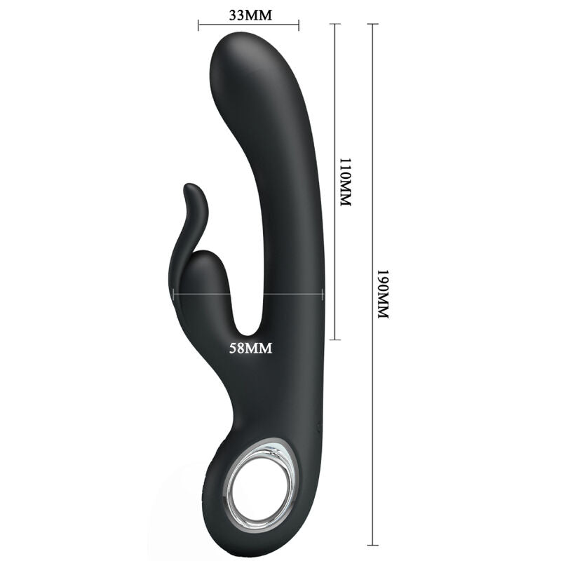 PRETTY LOVE - VIBRADOR CARINA ESTIMULADOR DE CLÍTORIS Y PUNTO G