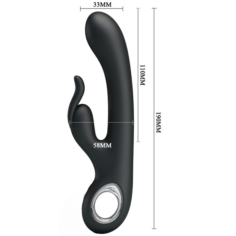 PRETTY LOVE - VIBRADOR CARINA ESTIMULADOR DE CLÍTORIS Y PUNTO G