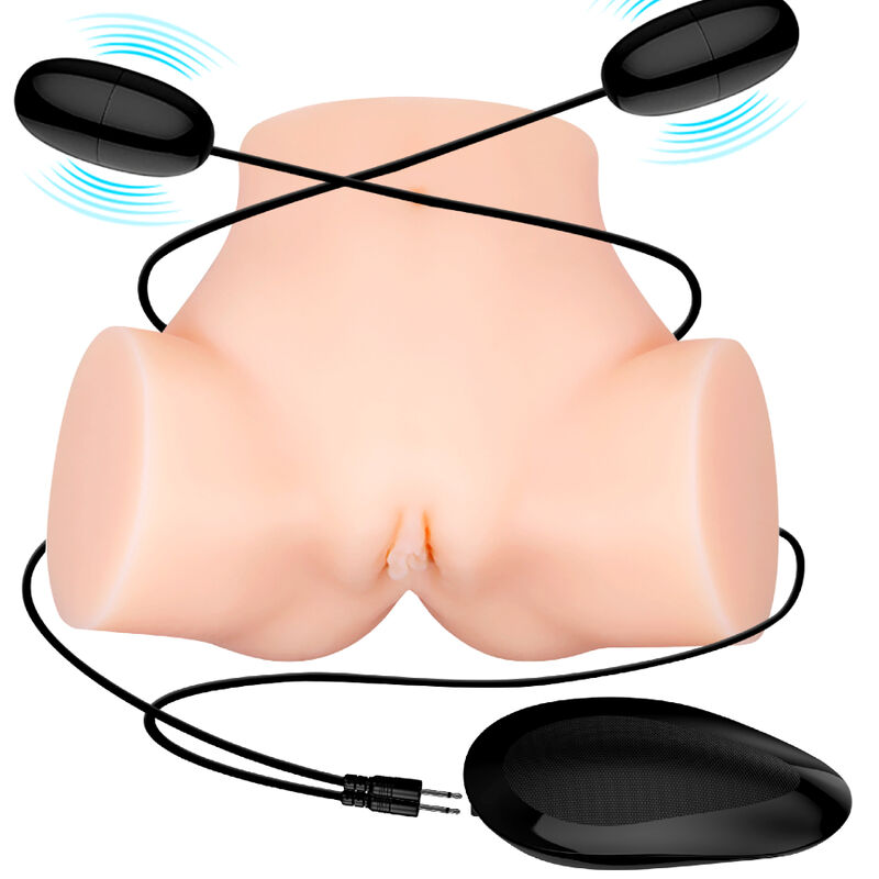 CRAZY BULL - VIBRADOR SAMANTHA DE VAGINA Y ANO REALISTAS