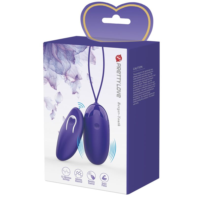 PRETTY LOVE - BERGER JUVENTUD VIOLANDO HUEVO CONTROL REMOTO VIOLETA