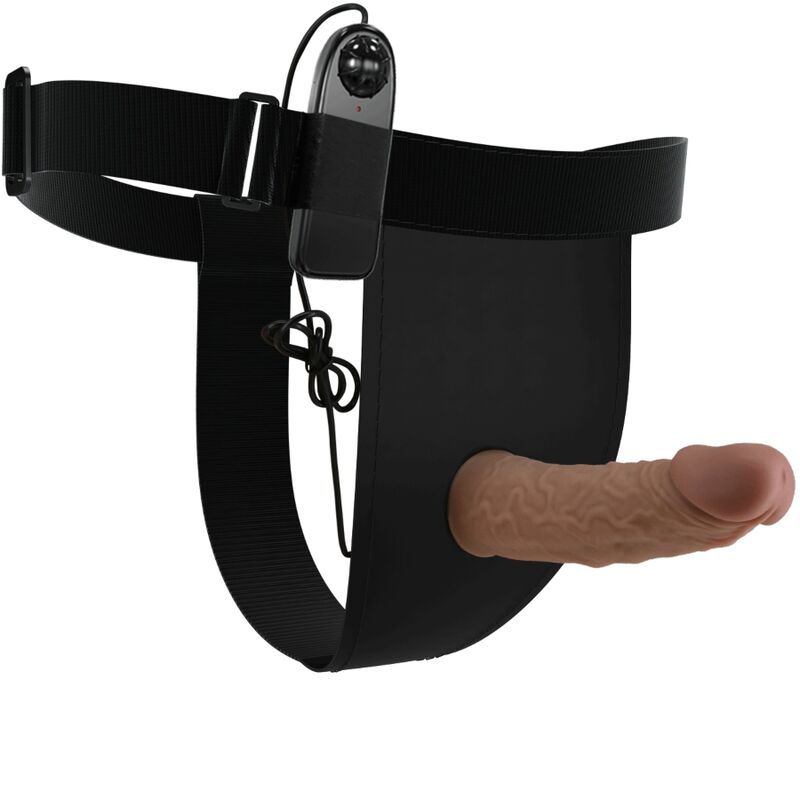 PRETTY LOVE - BRAGUITAS CON ARNÉS Y CONSOLADOR VIBRADOR INCLUIDO