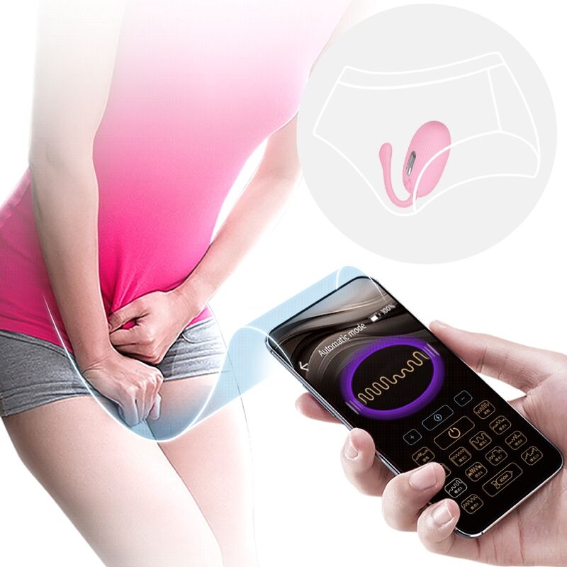 PRETTY LOVE - HUEVO VIBRADOR RECARGABLE DOREEN PINK