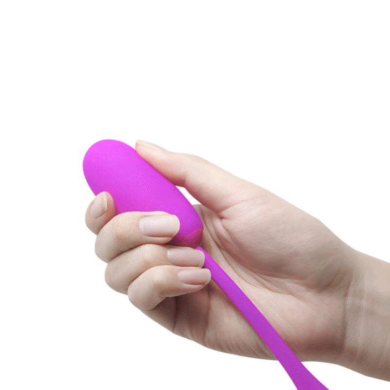 PRETTY LOVE - HUEVO VIBRADOR RECARGABLE Y RESISTENTE AL AGUA JULIUS MORADO