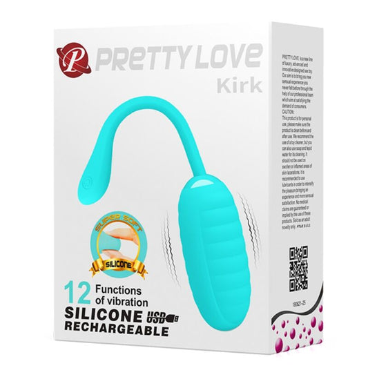 PRETTY LOVE - ŒUF VIBRANT RECHARGEABLE KIRK VERT CLAIR