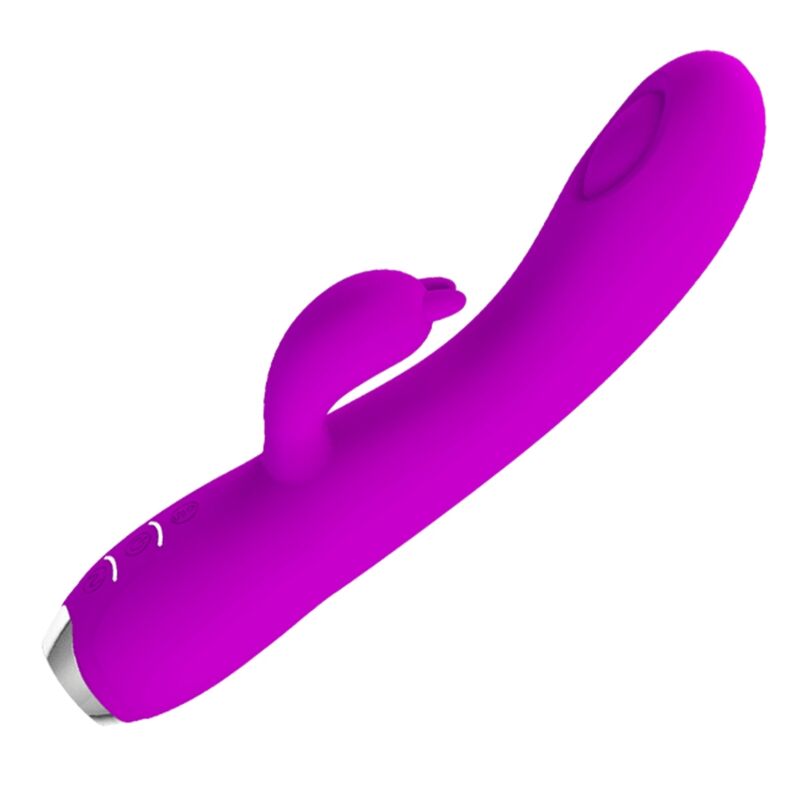 PRETTY LOVE - VIBRADOR-SUCCIONADOR RECARGABLE REGINA MORADO