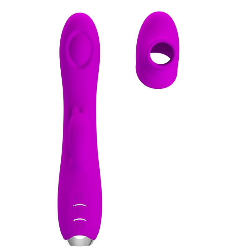 PRETTY LOVE - VIBRADOR-SUCCIONADOR RECARGABLE REGINA MORADO