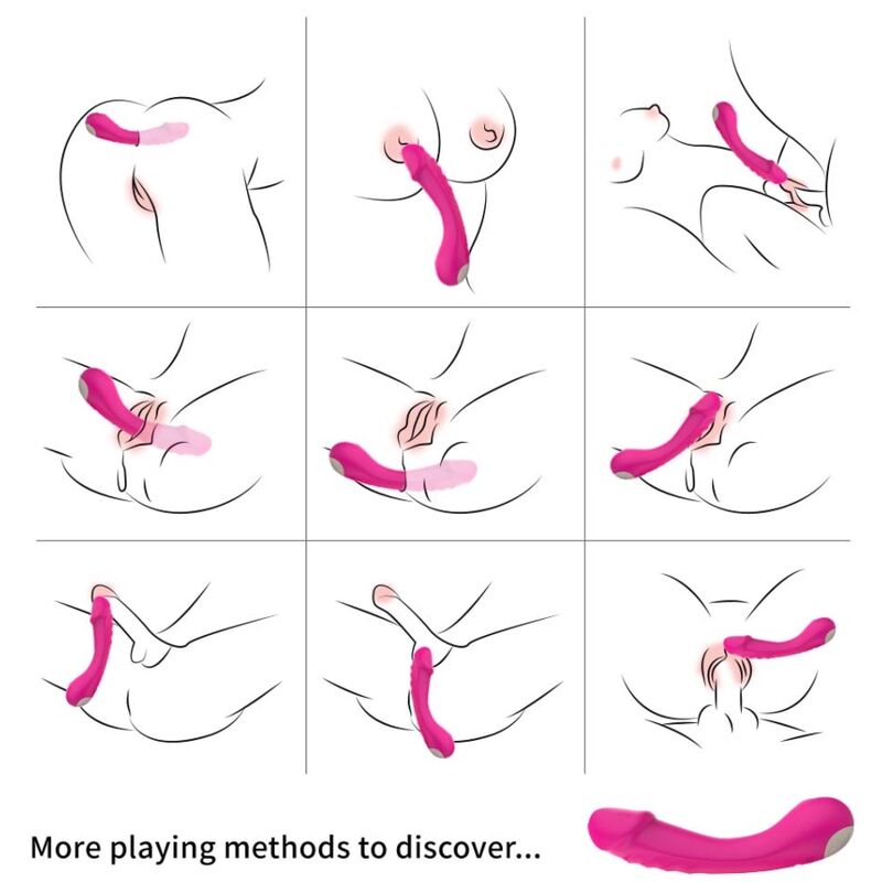 ARMONY - DILDO VIBRADOR PUNTO G SILICONA MORADO