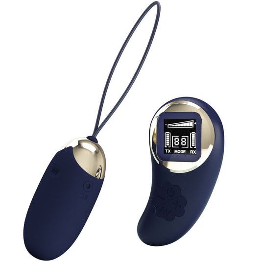 PRETTY LOVE - HUEVO VIBRADOR MINA CONTROL REMOTO AZUL