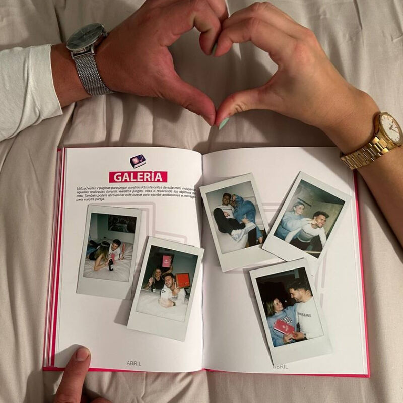 COUPLETITION - ÁLBUM DE DIARIO DE AMOR CON RECUERDOS Y DESEOS PARA UNA PAREJA