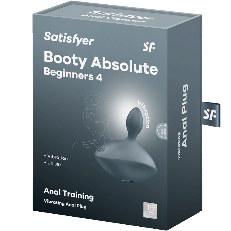 SATISFYER - VIBRADOR ANAL DE 4 PLUG PARA PRINCIPIANTES ABSOLUTOS