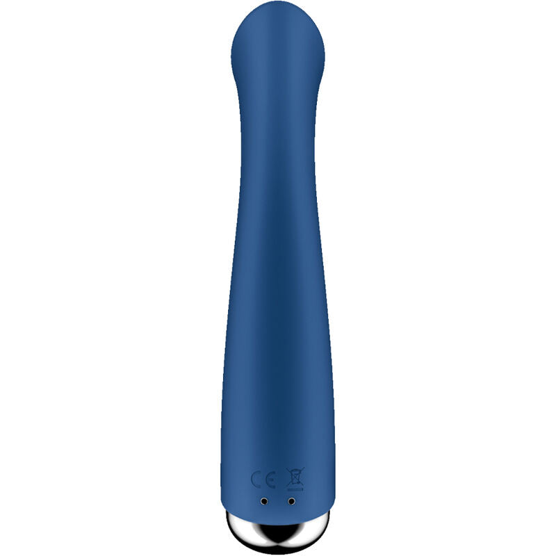 SATISFYER - VIBRADOR ROTATORIO SPINNING G-SPORT 1 ROJO