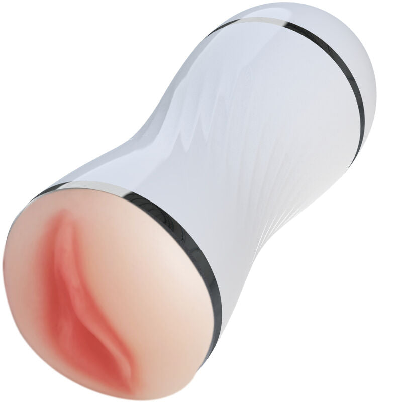 ARMONY - MASTURBADOR DOBLE VAGINA Y BOCA BLANCO
