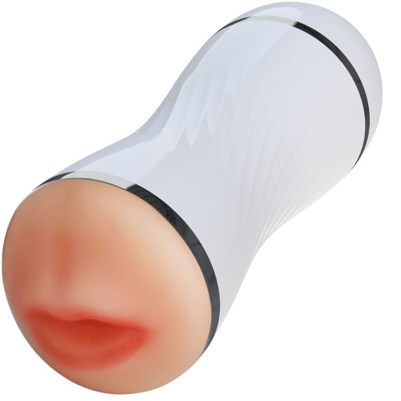 ARMONY - MASTURBADOR DOBLE VAGINA Y BOCA BLANCO