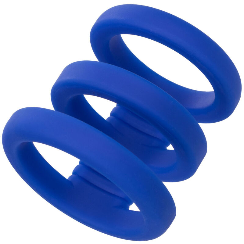 CALEXOTICS - ADMIRAL TRIPLE COCK CAGE AZUL