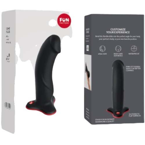 FUN FACTORY - EL DILDO REALISTA THE BOSS NEGRO