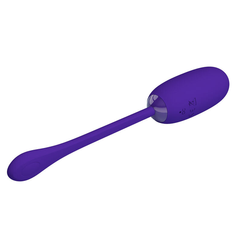 PRETTY LOVE - HUEVO VIBRADOR RECARGABLE Y RESISTENTE AL AGUA JULIUS MORADO