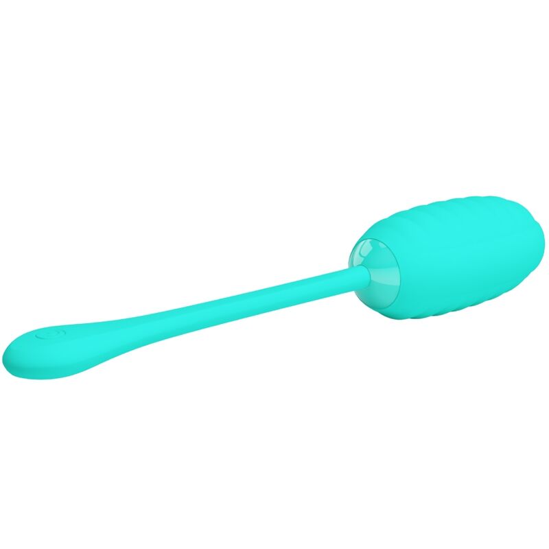 PRETTY LOVE - HUEVO VIBRADOR RECARGABLE KIRK VERDE AGUA