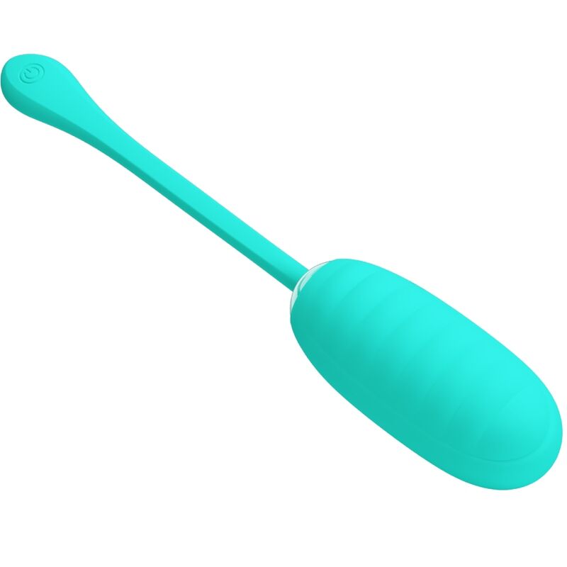 PRETTY LOVE - HUEVO VIBRADOR RECARGABLE KIRK VERDE AGUA
