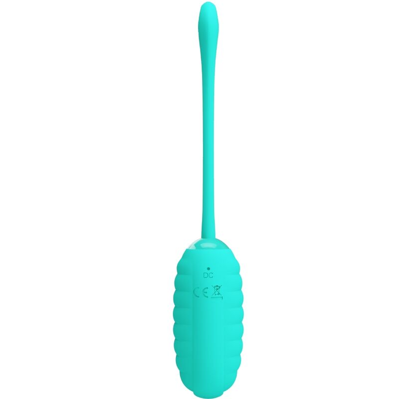 PRETTY LOVE - HUEVO VIBRADOR RECARGABLE KIRK VERDE AGUA