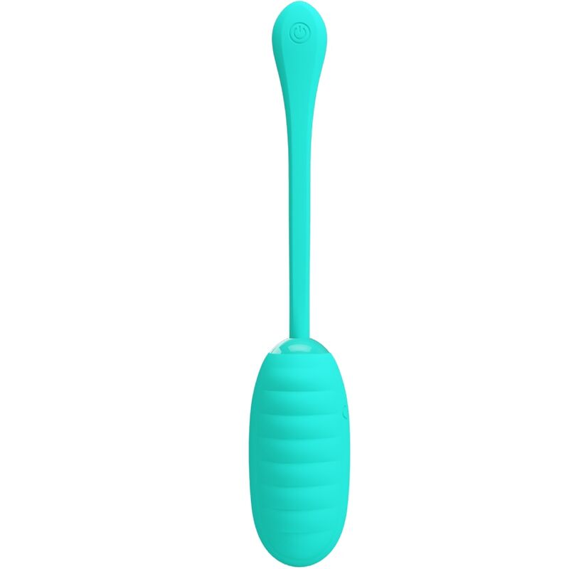 PRETTY LOVE - HUEVO VIBRADOR RECARGABLE KIRK VERDE AGUA