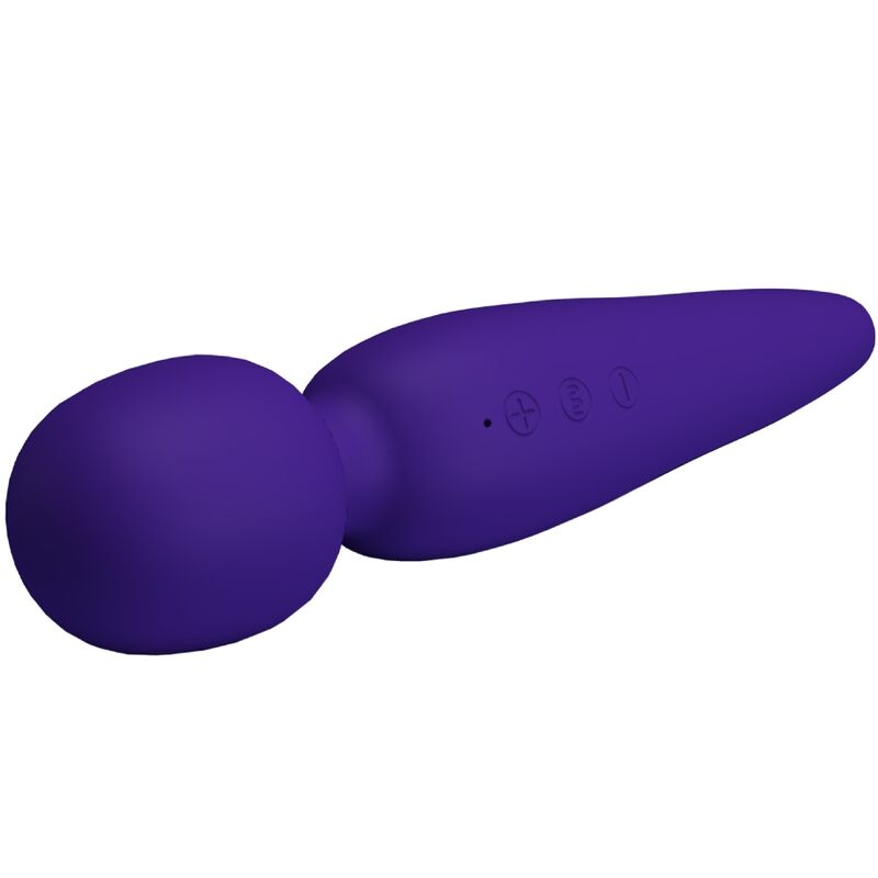 PRETTY LOVE - MASAJEADOR MEREDITH 12 MODOS DE VIBRACIÓN MORADO