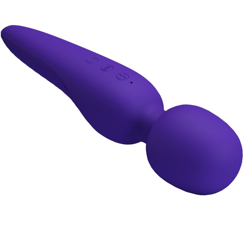 PRETTY LOVE - MASAJEADOR MEREDITH 12 MODOS DE VIBRACIÓN MORADO