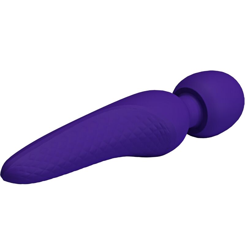 PRETTY LOVE - MASAJEADOR MEREDITH 12 MODOS DE VIBRACIÓN MORADO