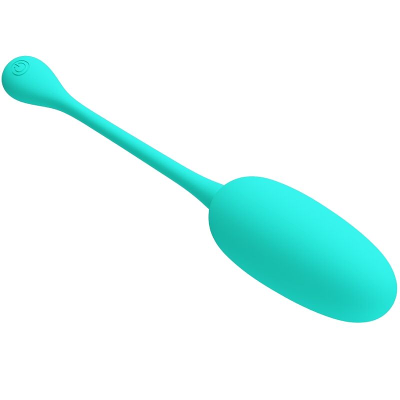 PRETTY LOVE - HUEVO VIBRADOR RECARGABLE KNUCKER WATER GREEN