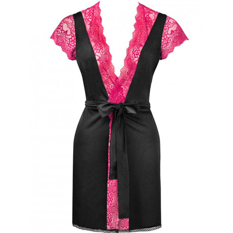 LIVCO CORSETTI FASHION - KUMIKO LC 90428 BATA + BRAGUITA NEGRA S/M