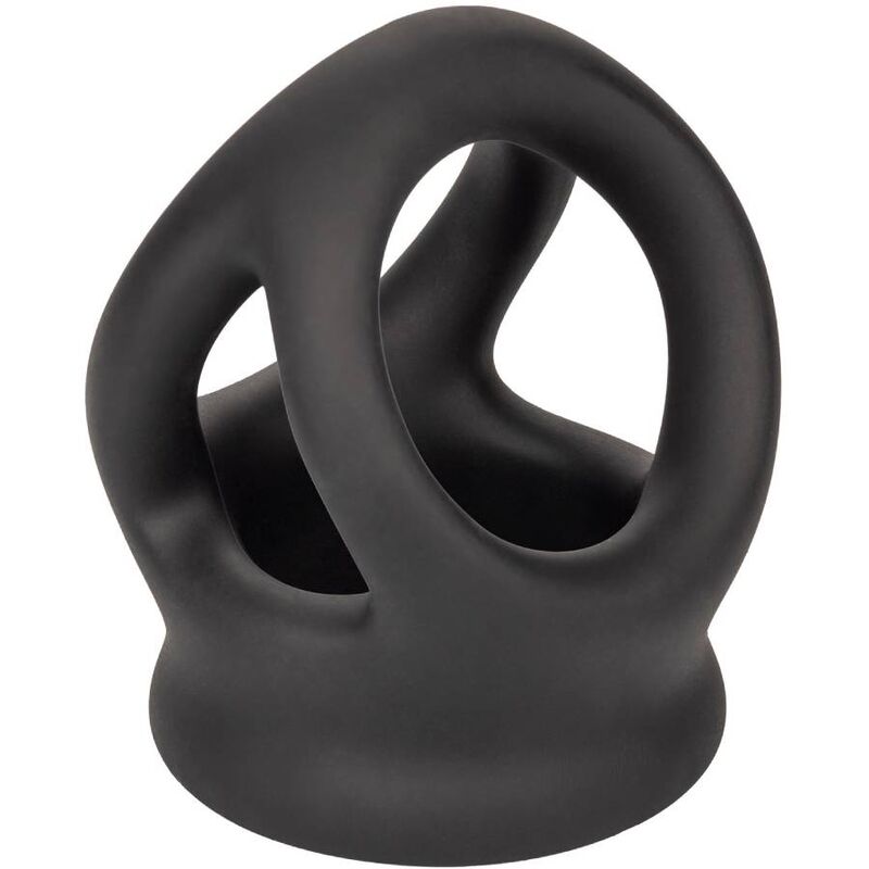 CALEXOTICS - ANILLO DE JAULA DOBLE ALPHA NEGRO