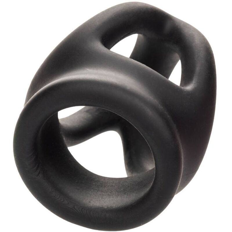 CALEXOTICS - ANILLO DE JAULA DOBLE ALPHA NEGRO