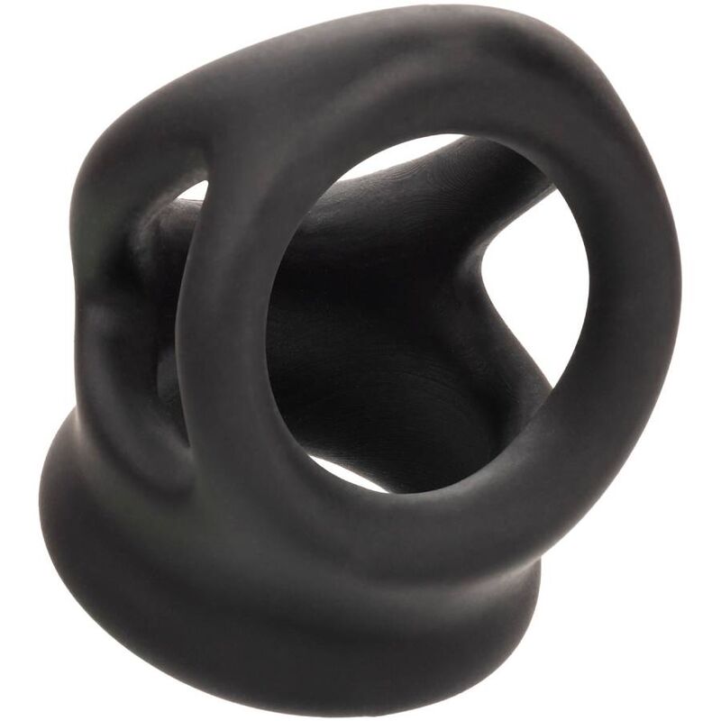 CALEXOTICS - ANILLO DE JAULA DOBLE ALPHA NEGRO