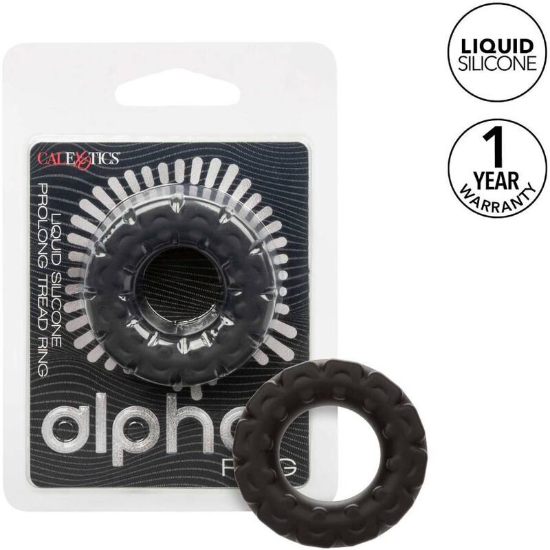 CALEXOTICS - ANILLO DE BANDA DE RODAMIENTO ALPHA PROLONG NEGRO