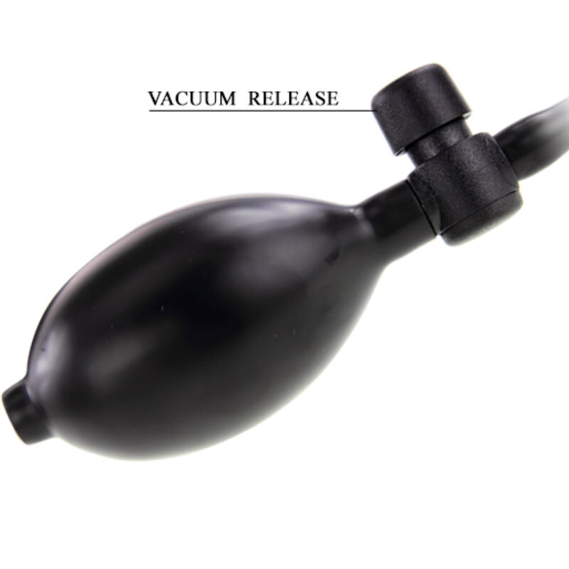 BAILE - DILDO REALISTA INFLABLE CON VENTOSA 15 CM